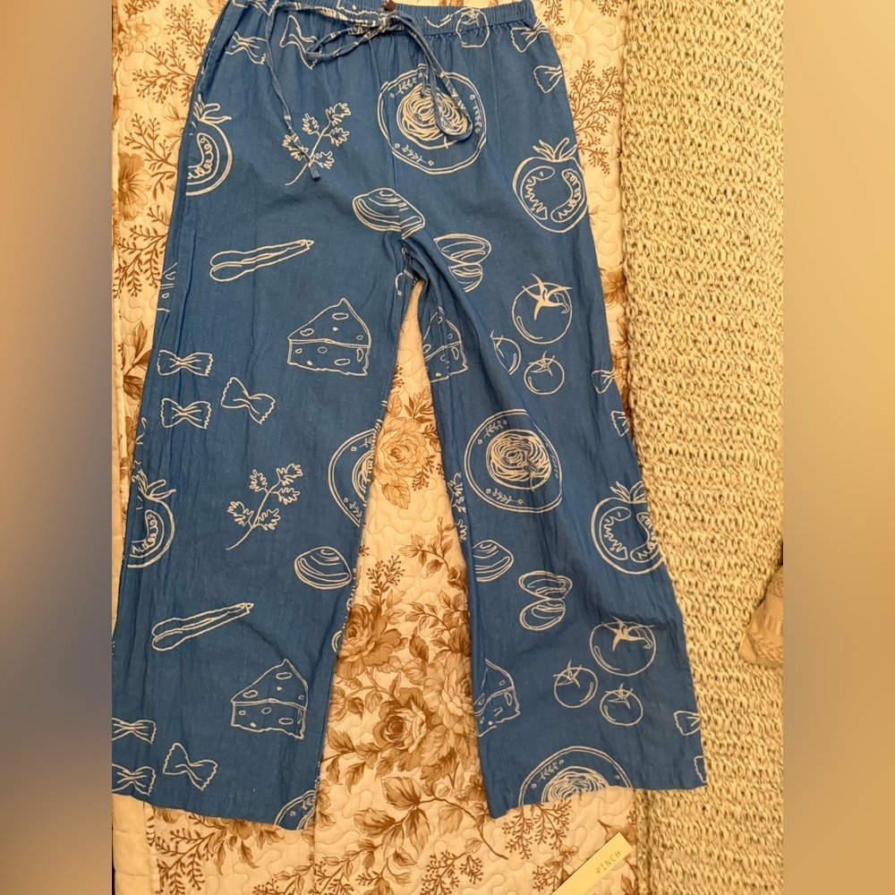 Bailey Rose Foodie Print Ankle Pant - Picture 6 of 8